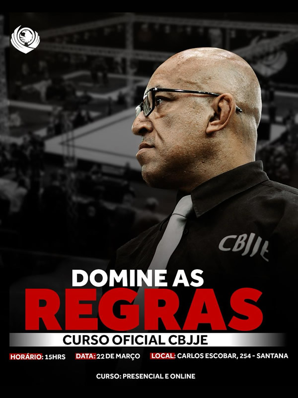 Curso Arbitragem Jiu Jitsu CBJJE